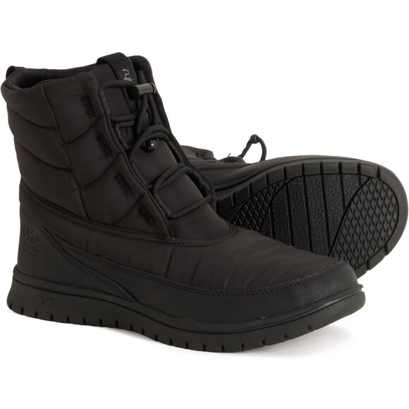 NEW RYKA Solace Winter Boots - Wide Width in Black Black  For Women 1125 3s2 - Picture 2 of 6